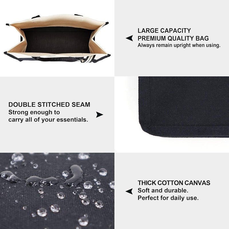Afterprints هدايا للمديرات، حقيبة قماشية للمديرة الأفضل، هدايا للمديرين في عيد الميلاد، عيد الميلاد، مغادرة المديرات، حقيبة سفر للشاطئ - Image 4